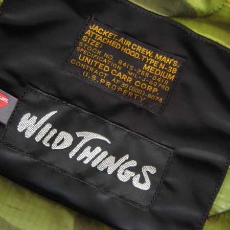 話題のWネーム企画!WILD THINGS(USA)×UNITED CARR(東洋 話題のWネーム企画!WILD THINGS(USA)×UNITED CARR(東洋